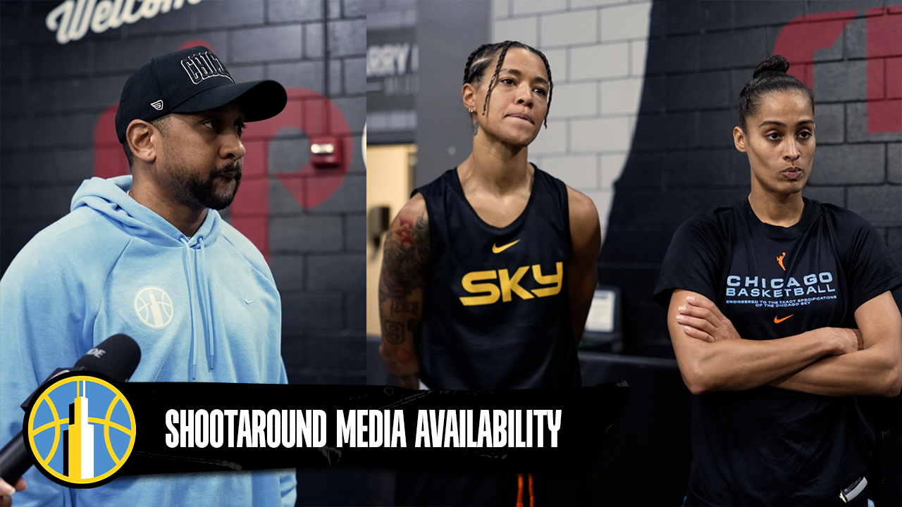 Chicago Sky Training Camp: Skylar Diggins, Natasha Cloud, Tyler Marsh